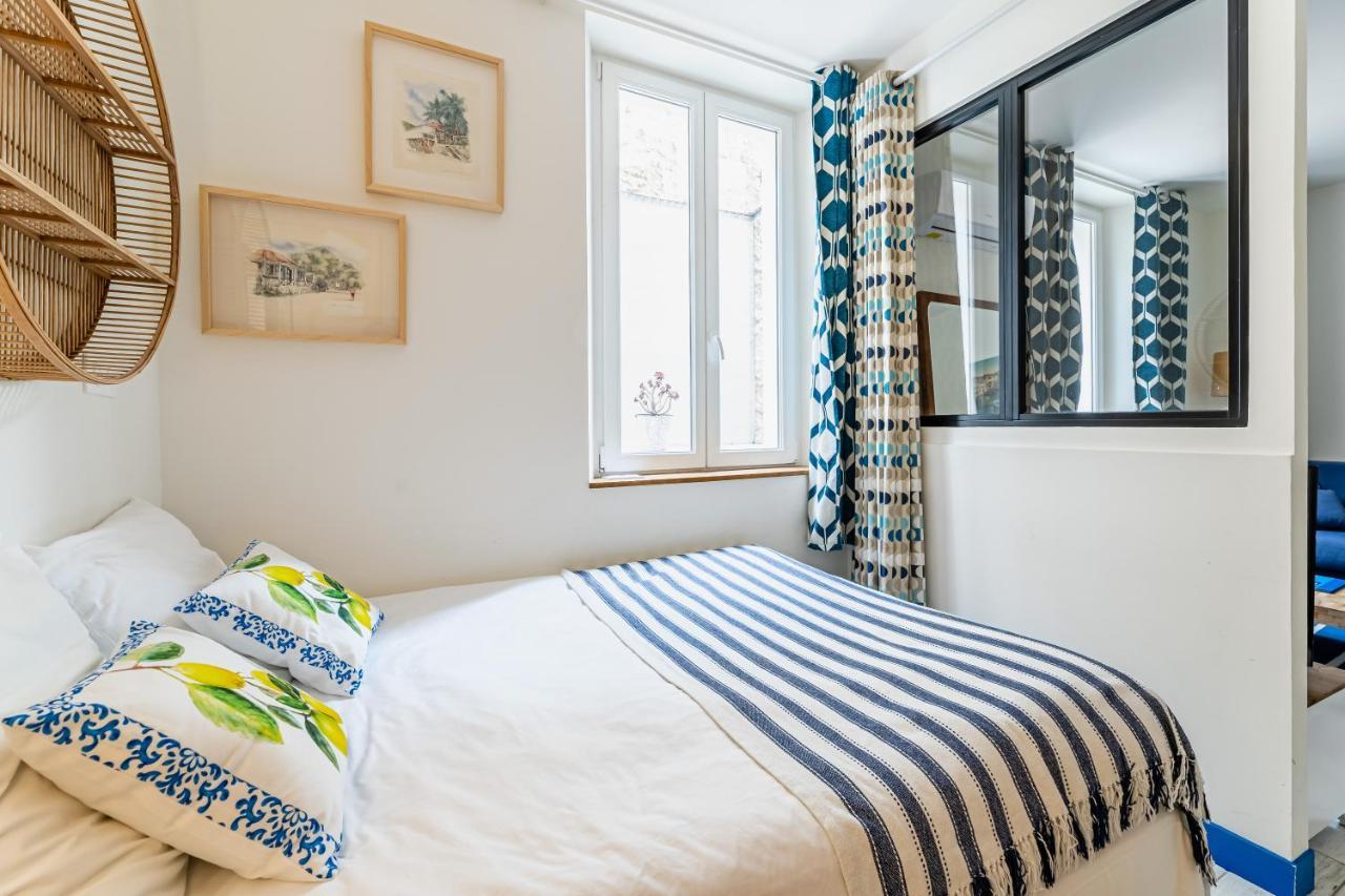 מרסיי Studio Bleu 29M2, 120M Vieux-Port , Clim ,Wifi, Acces Autonome Avec Code מראה חיצוני תמונה