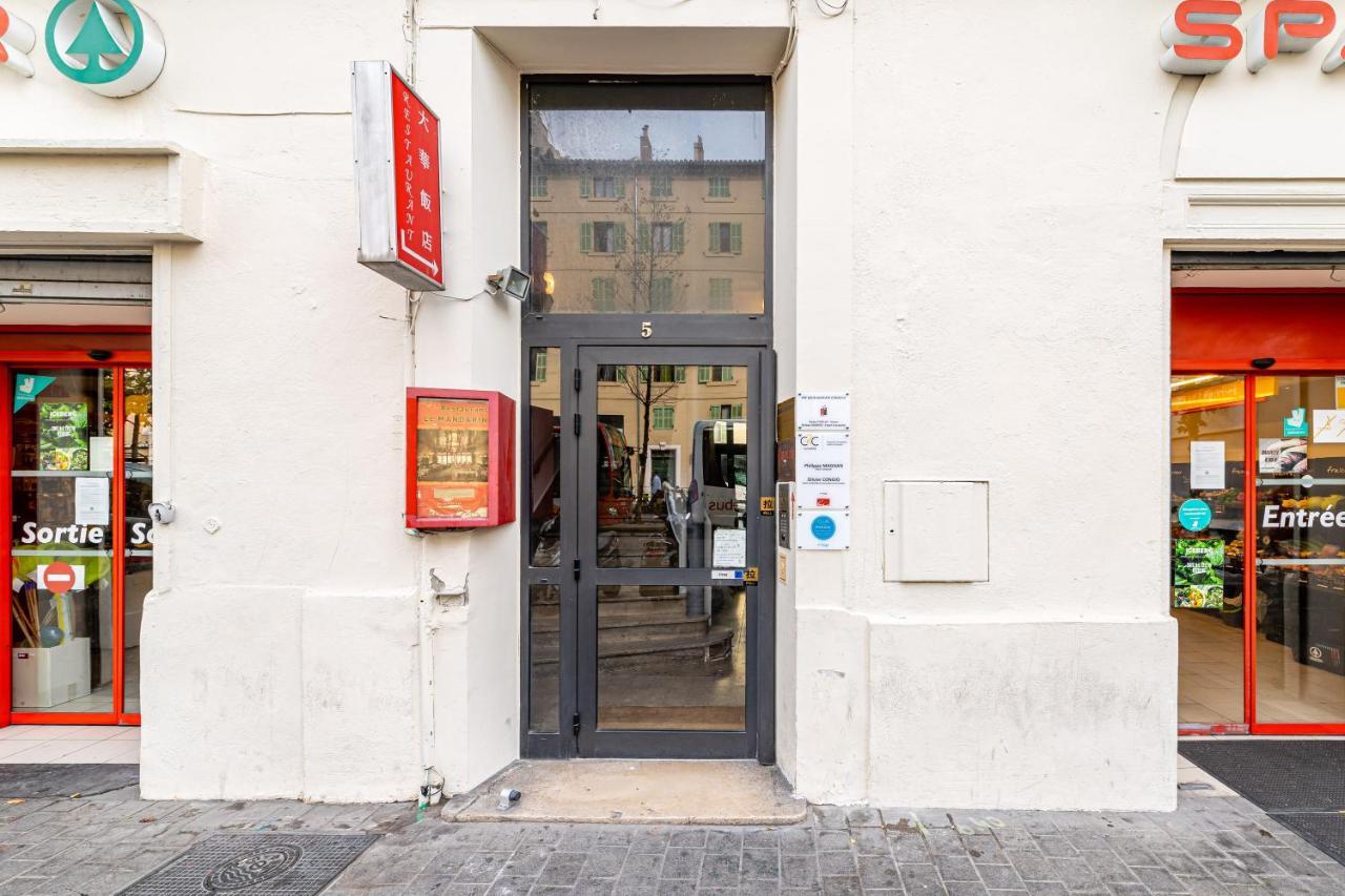 מרסיי Studio Bleu 29M2, 120M Vieux-Port , Clim ,Wifi, Acces Autonome Avec Code מראה חיצוני תמונה